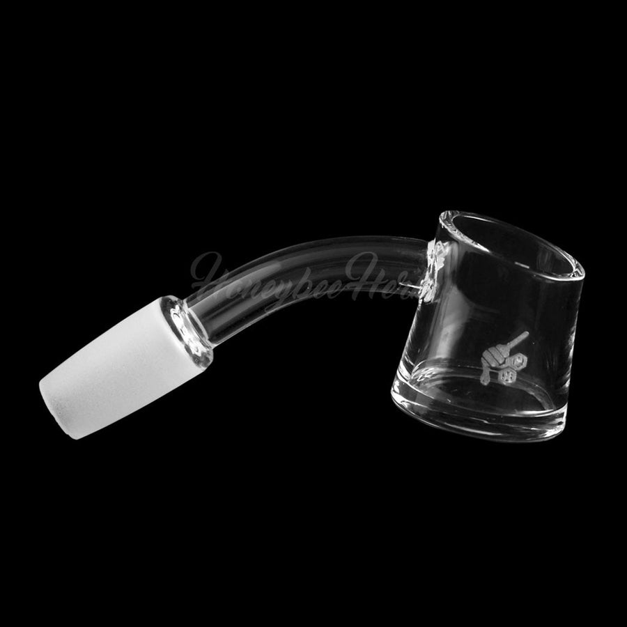 FAT BOTTOM QUARTZ BANGER - 45° DEGREE | YL - Headshop.com