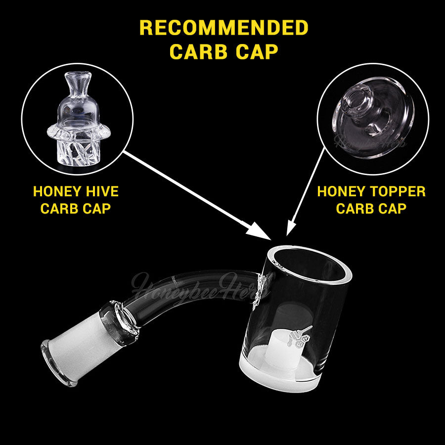HONEY & MILK CORE REACTOR QUARTZ BANGER - 45° DEGREE | YL - Headshop.com