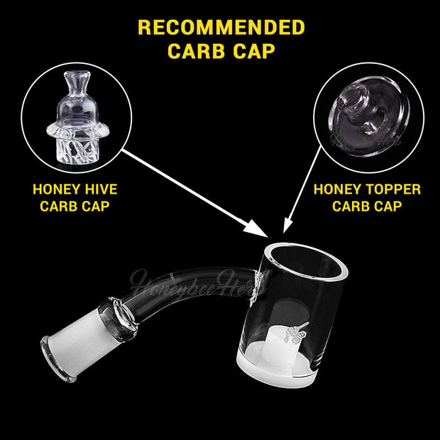 HONEY & MILK CORE REACTOR QUARTZ BANGER - 45° DEGREE | YL - Headshop.com