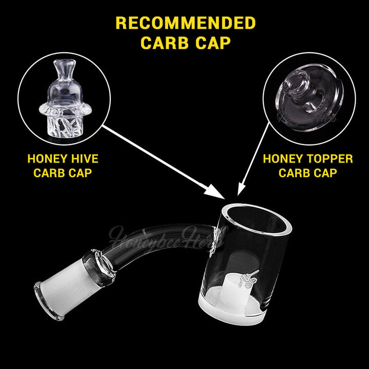 HONEY & MILK CORE REACTOR QUARTZ BANGER - 45° DEGREE | YL - Headshop.com
