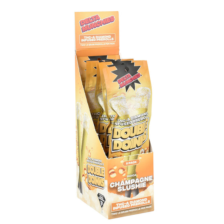 Delta Munchies Double Doink THC-A Pre-Roll | 2pk | 5pc Display - Headshop.com