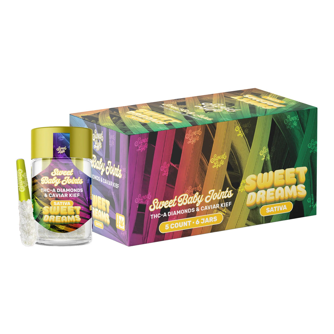 Sweet Lyfe Sweet Baby Joints THC-A Diamonds & Caviar Kief Sativa - Headshop.com