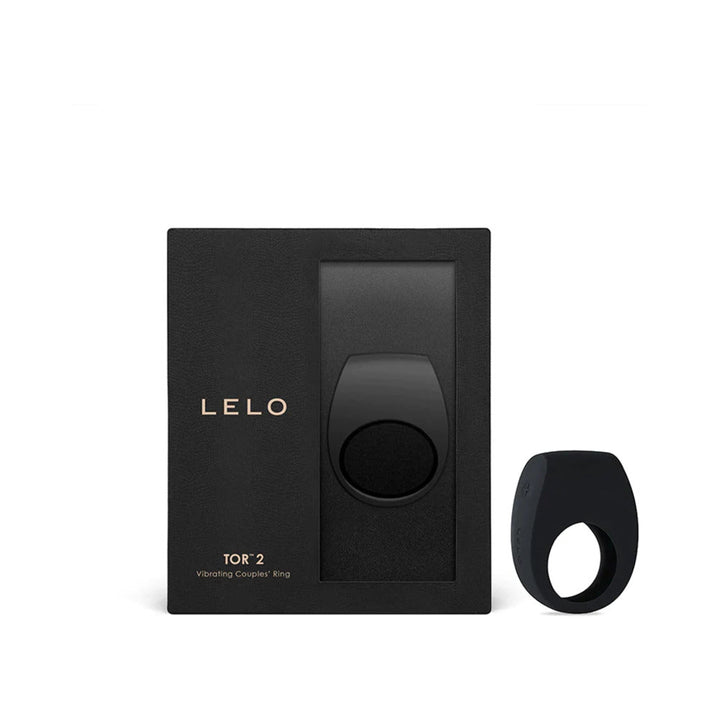 LELO TOR 2 Rechargeable Vibrating Cockring Black - Headshop.com