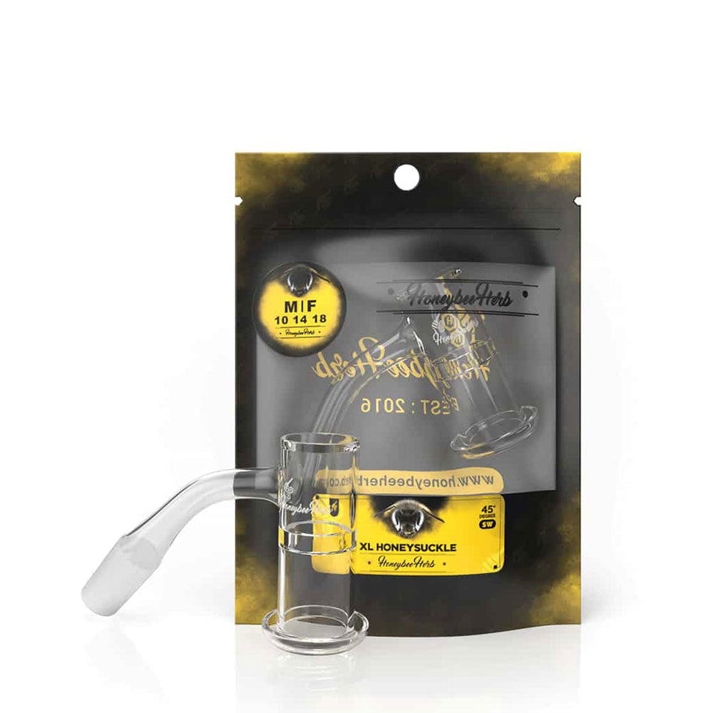 HONEYSUCKLE XL QUARTZ BANGER - 45° DEGREE | BL - Headshop.com