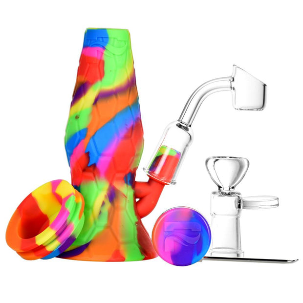 Pulsar RIP Series Mini Lava Flow Dual Rig - Headshop.com