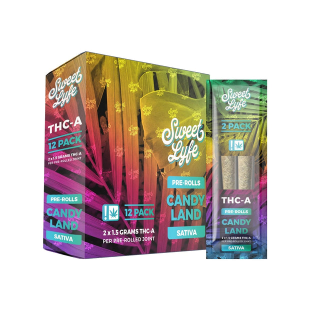 Sweet Lyfe THC-A Joints - 2 Pack Candy Land (Sativa) - Headshop.com