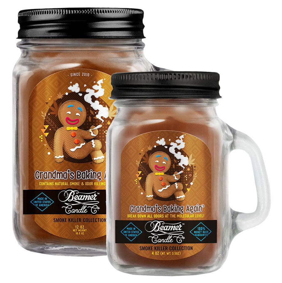 Beamer Candle Co. Mason Jar Candle | Grandma's Baking Again - Headshop.com