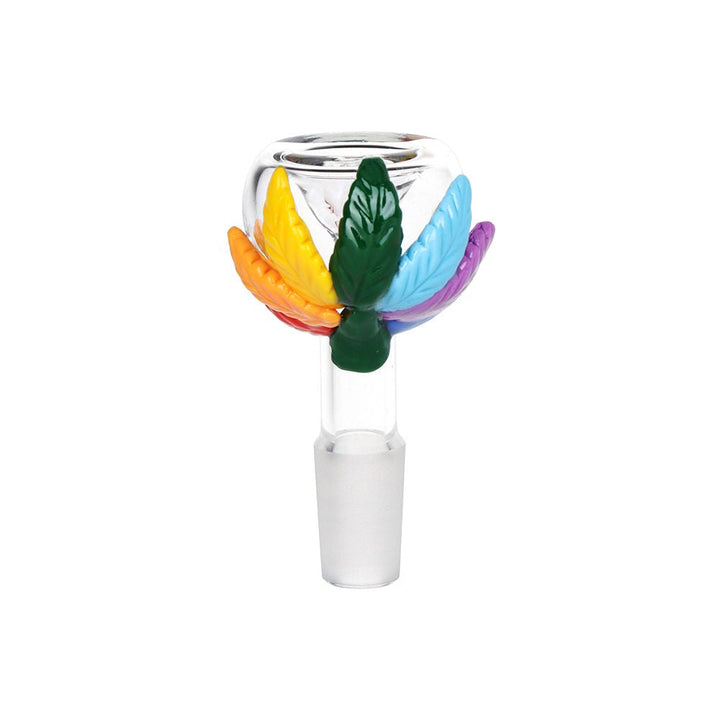 Pride Leaf Glass Herb Slide - 14mm M 5ct - Headshop.com
