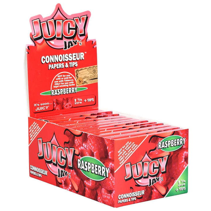 Juicy Jay's Connoisseur Papers + Tips | 1 1/4 | 32pc | 24pk - Headshop.com