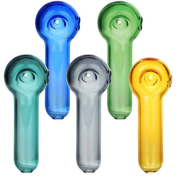 Bright Bubble Glass Spoon Pipe - 3.25" / 5ct - Headshop.com
