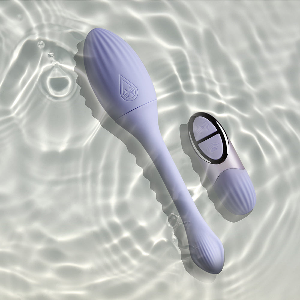 NIYA 1 Rechargeable Remote-Controlled Silicone Kegel Massager Cornflower - Headshop.com