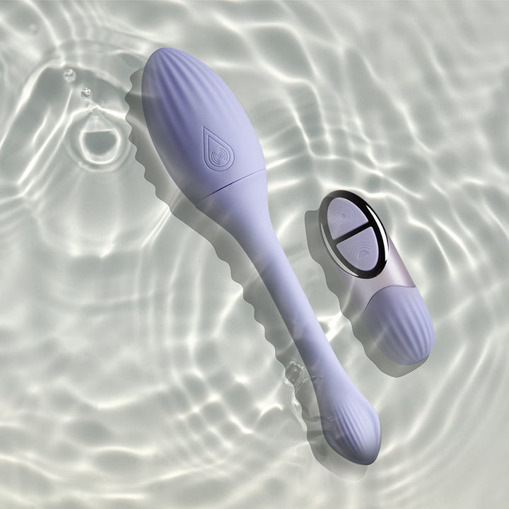 NIYA 1 Rechargeable Remote-Controlled Silicone Kegel Massager Cornflower - Headshop.com