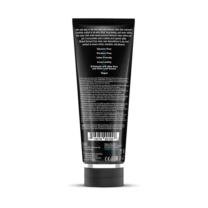 Wicked Jelle Water-Based Anal Lubricant 8 oz. - Headshop.com
