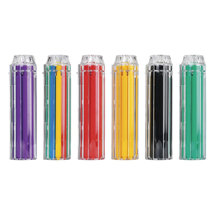 The Pocket Roller Easy Rolling Machine - 6" / Assorted Colors 6ct - Headshop.com
