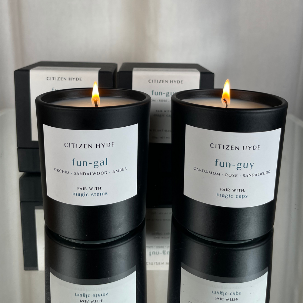 Fun-gal Citizen Hyde Candle, Pair with Magic Stems - Headshop.com