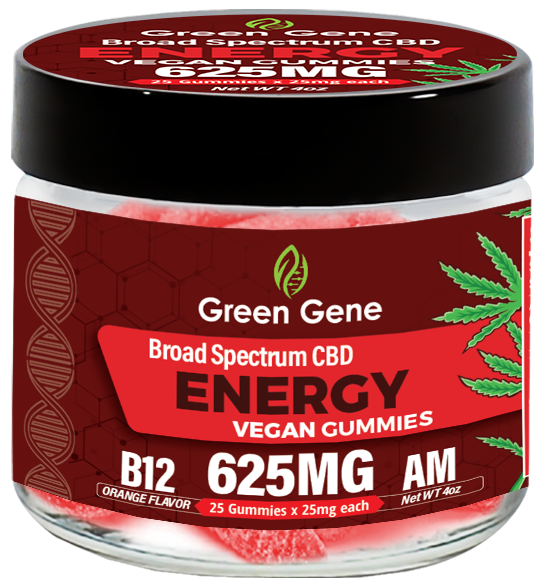 Green Genie Organic CBD Infused Mood Based Vegan Gummies - (625MG - 2500MG) - Headshop.com