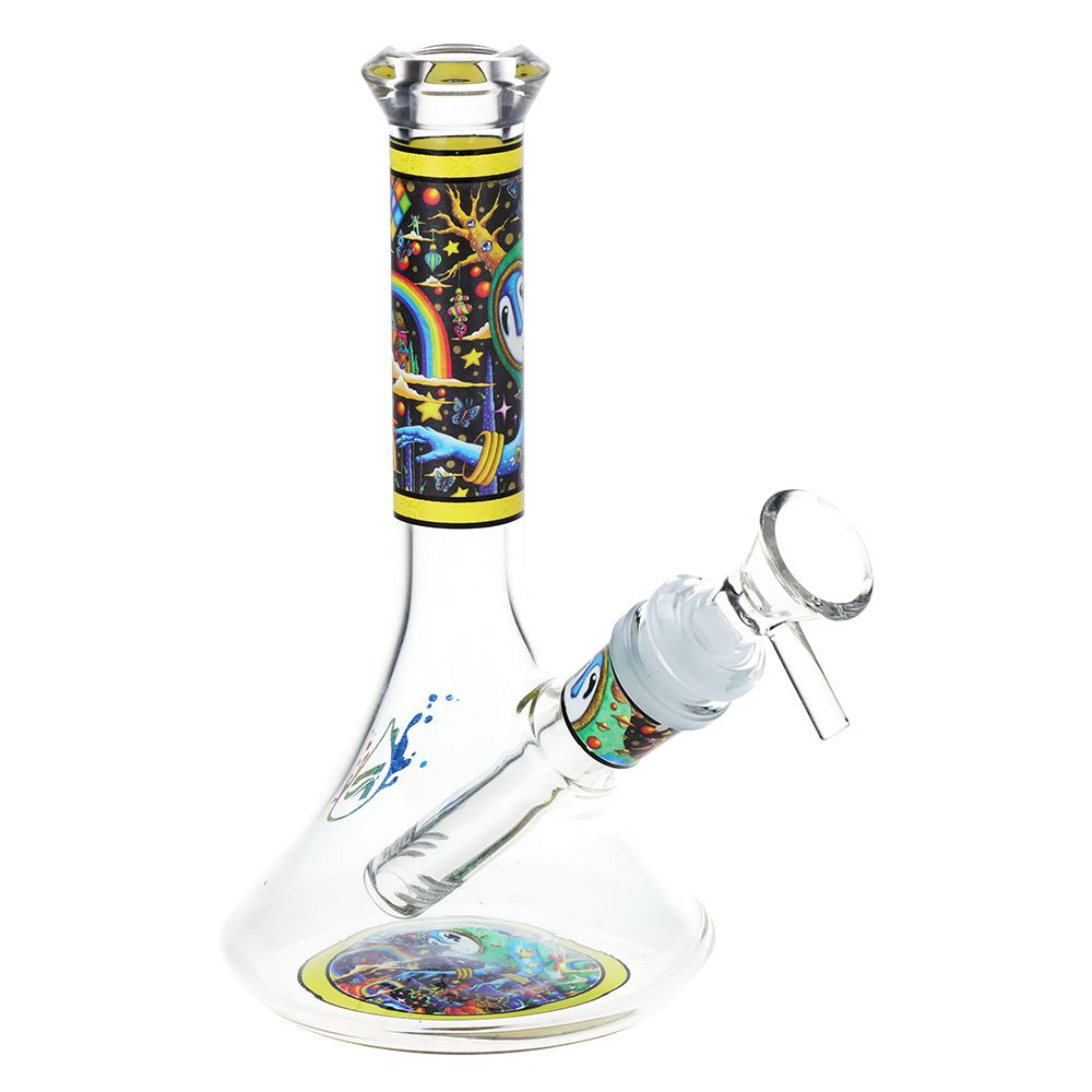 Pulsar Design Series Flared Beaker Glass Water Pipe | 6.75" | 14mm F - Headshop.com