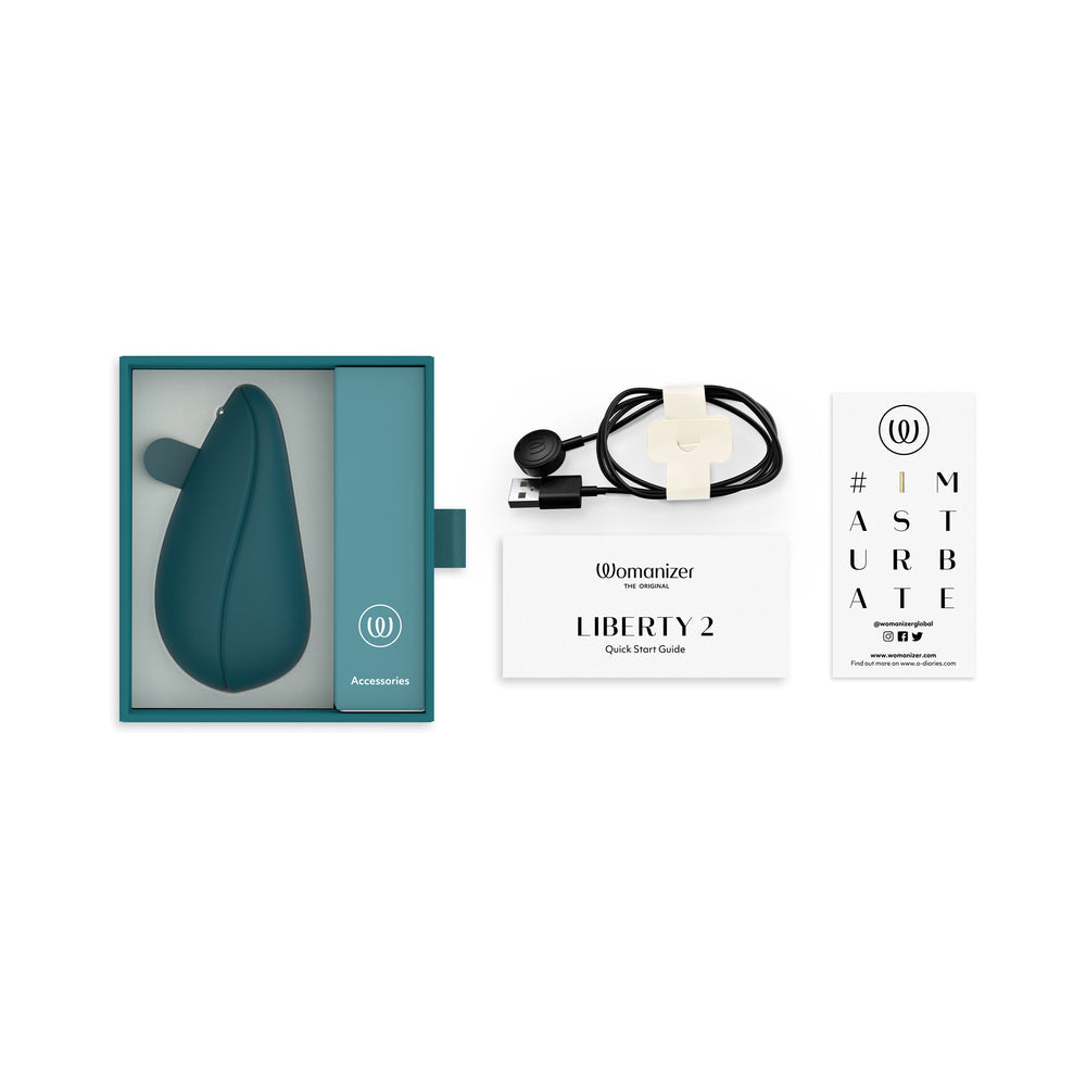 Womanizer Liberty 2 Dark Petrol - Headshop.com