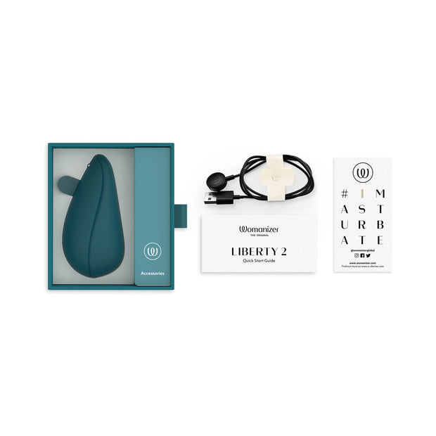 Womanizer Liberty 2 Dark Petrol - Headshop.com
