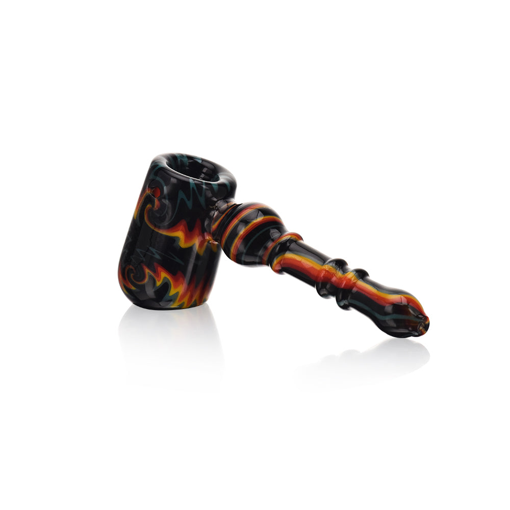 High Society | Eris Premium Wig Wag Bubbler (Black Rainbow V1) - Headshop.com