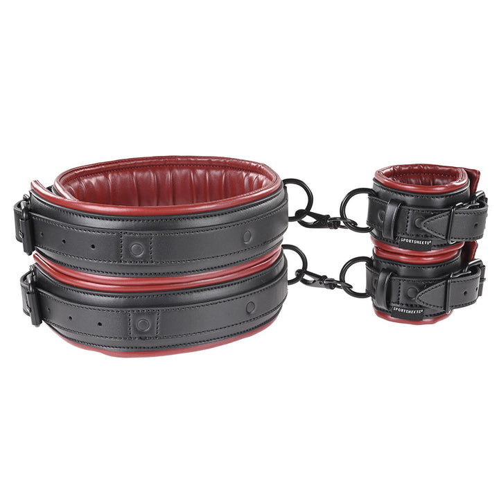 Sportsheets Saffron Adjustable Thigh & Wrist Cuff Set - Headshop.com