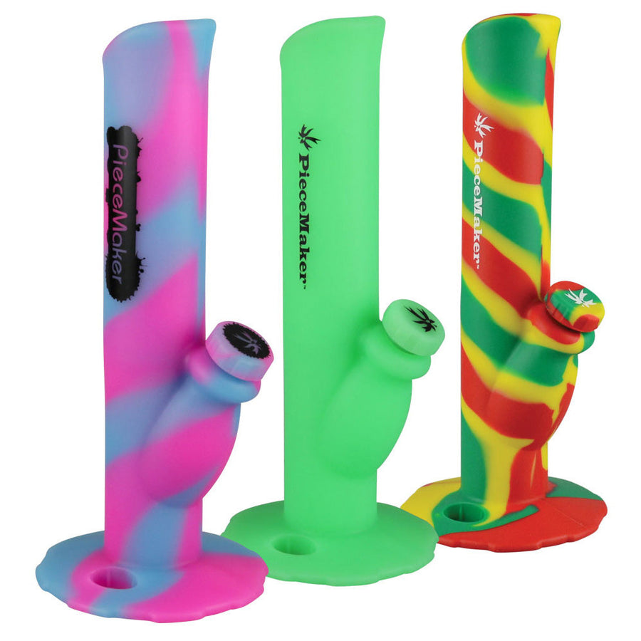 PieceMaker Kermit Silicone Bong - Headshop.com