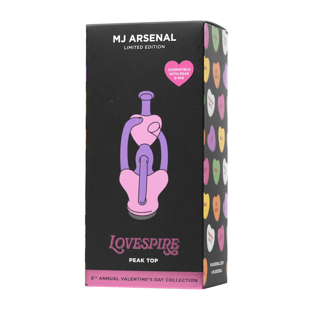 MJ Arsenal Lovespire Puffco Peak Top Valentine's Day - Headshop.com