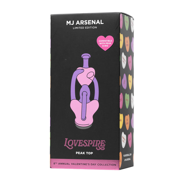 MJ Arsenal Lovespire Puffco Peak Top Valentine's Day - Headshop.com