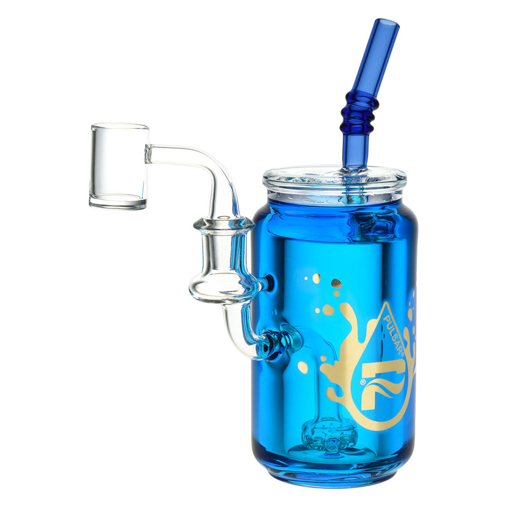 Pulsar Soda Can Glycerin Dab Rig | 8" | 14mm F - Headshop.com