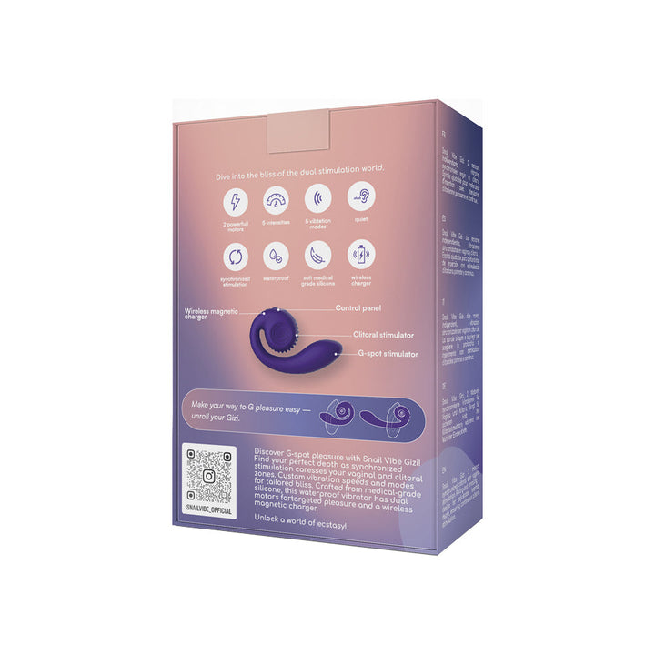 Snail Vibe Gizi Purple - Headshop.com