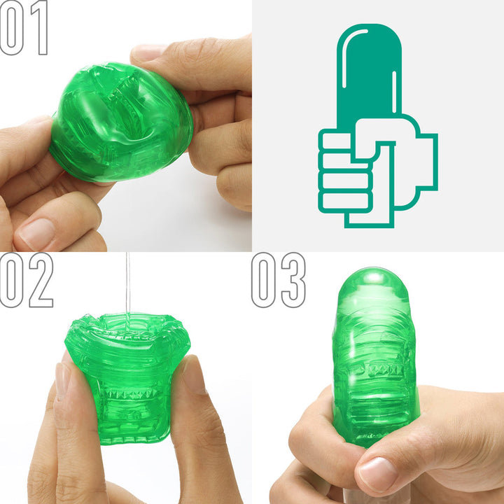 Tenga Uni Emerald - Headshop.com