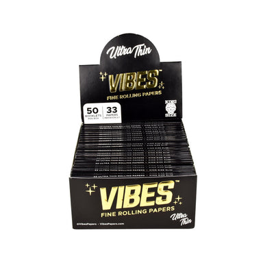 VIBES Ultra Thin Rolling Papers - Headshop.com