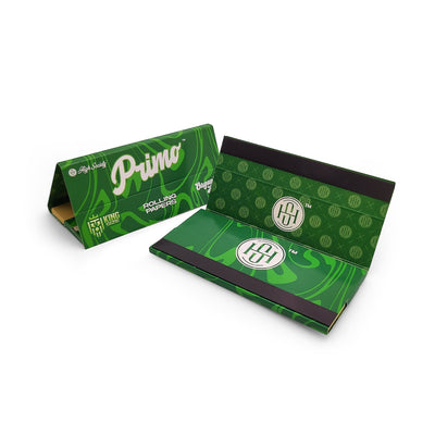 High Society - Primo Organic Hemp Rolling Papers w/ Crutches - King Size - (1) Booklet - Headshop.com