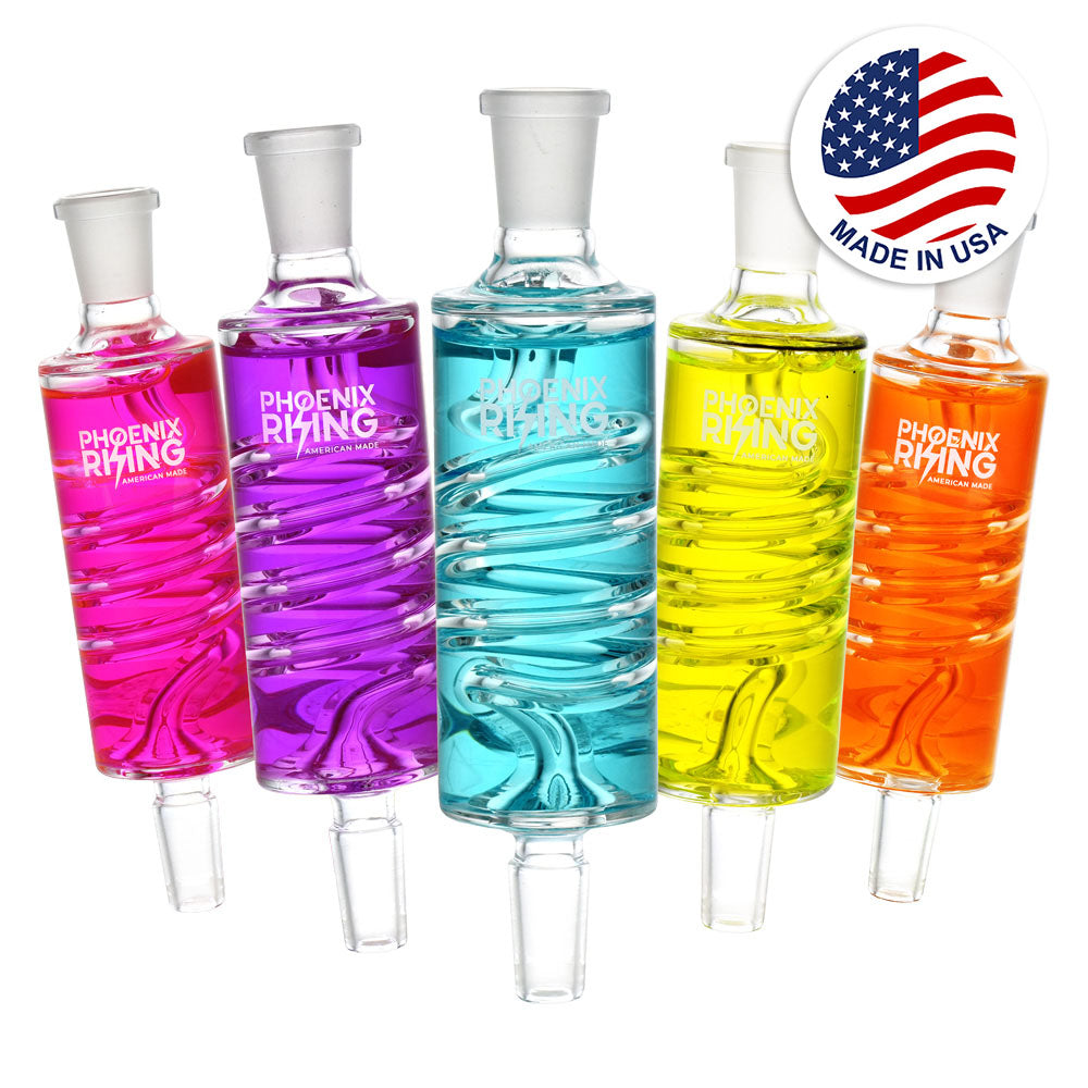Phoenix Rising Glycerin Hit Chiller - 7"/14mm/Colors Vary - Headshop.com