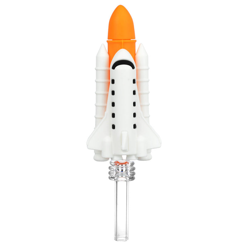 Space Shuttle Silicone Dab Straw - 6" - Headshop.com