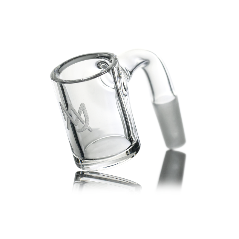 MJ Arsenal Premium Full Weld Clear Quartz Banger - Headshop.com