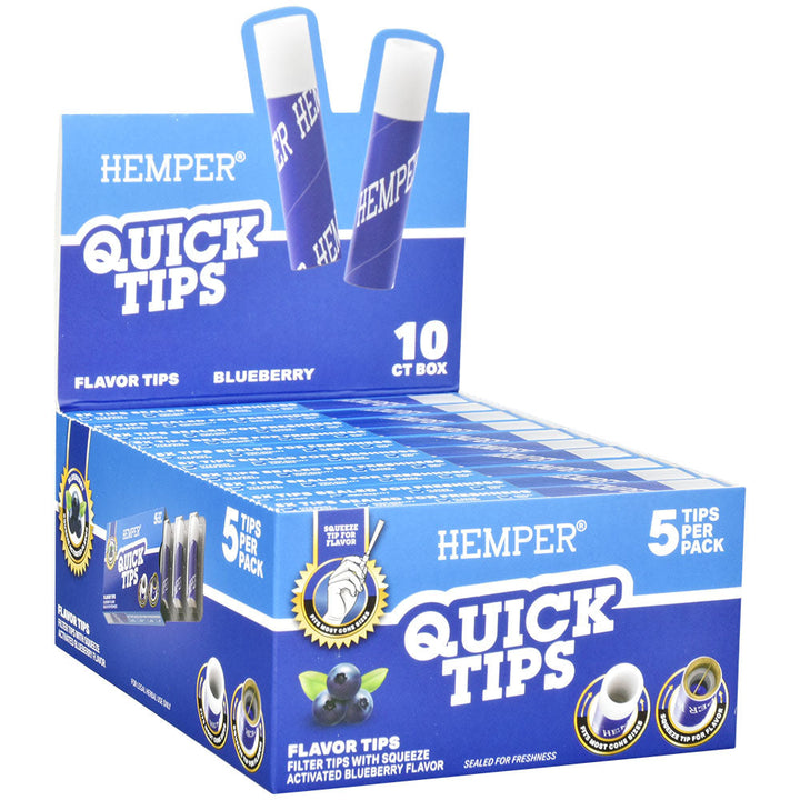 Hemper Quick Tips - 5pk - 10PC DISPLAY - Headshop.com