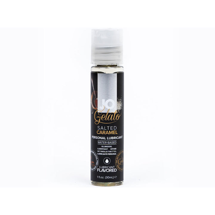 JO Gelato Salted Caramel Flavored Water-Based Lubricant 1 oz. - Headshop.com
