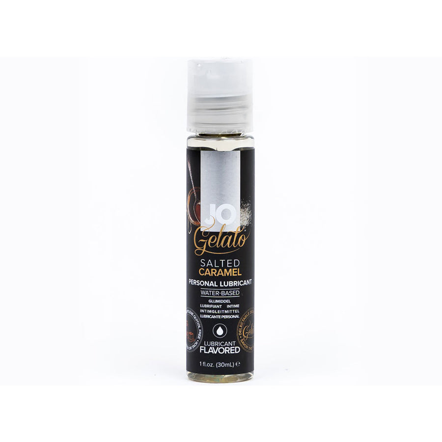 JO Gelato Salted Caramel Flavored Water-Based Lubricant 1 oz. - Headshop.com