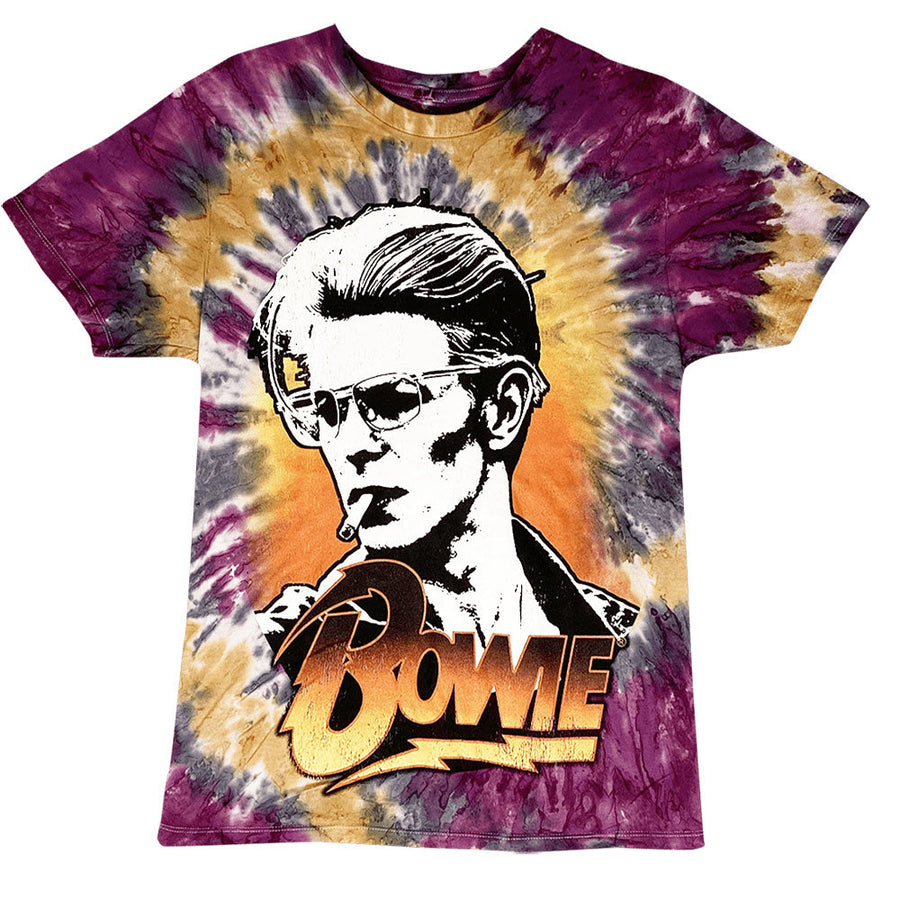 David Bowie Smokin' Tie-Dye T-Shirt - Headshop.com