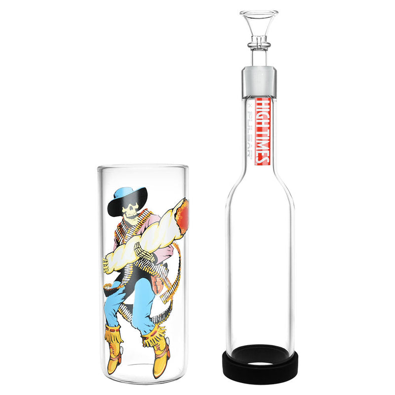 High Times x Pulsar Gravity Water Pipe - Cowboy Boots / 11.5" / 19mm F - Headshop.com