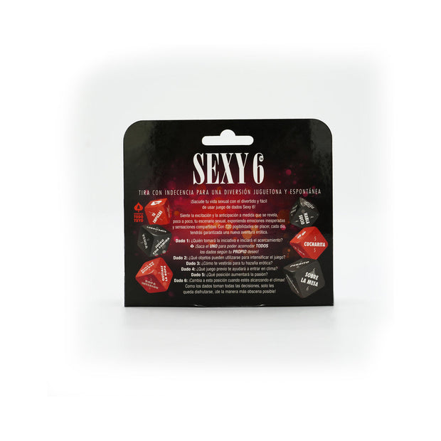 Sexy 6 Dice Game Sex Edition Spanish - Headshop.com