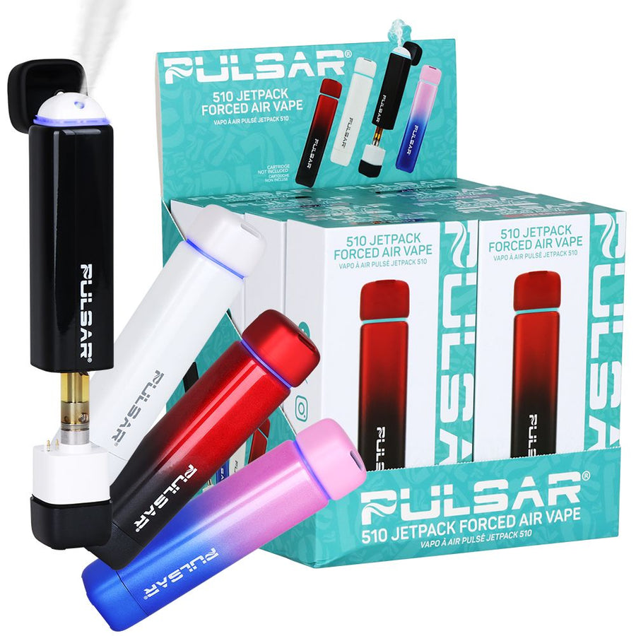 Pulsar 510 Jetpack Variable Voltage Vaporizer | 500mAh | 8pc Display - Headshop.com