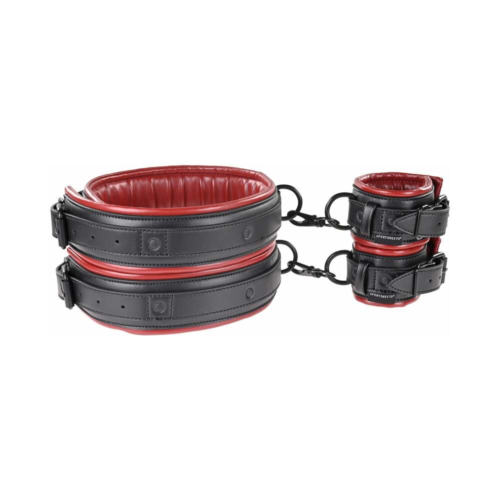 Sportsheets Saffron Adjustable Thigh & Wrist Cuff Set - Headshop.com
