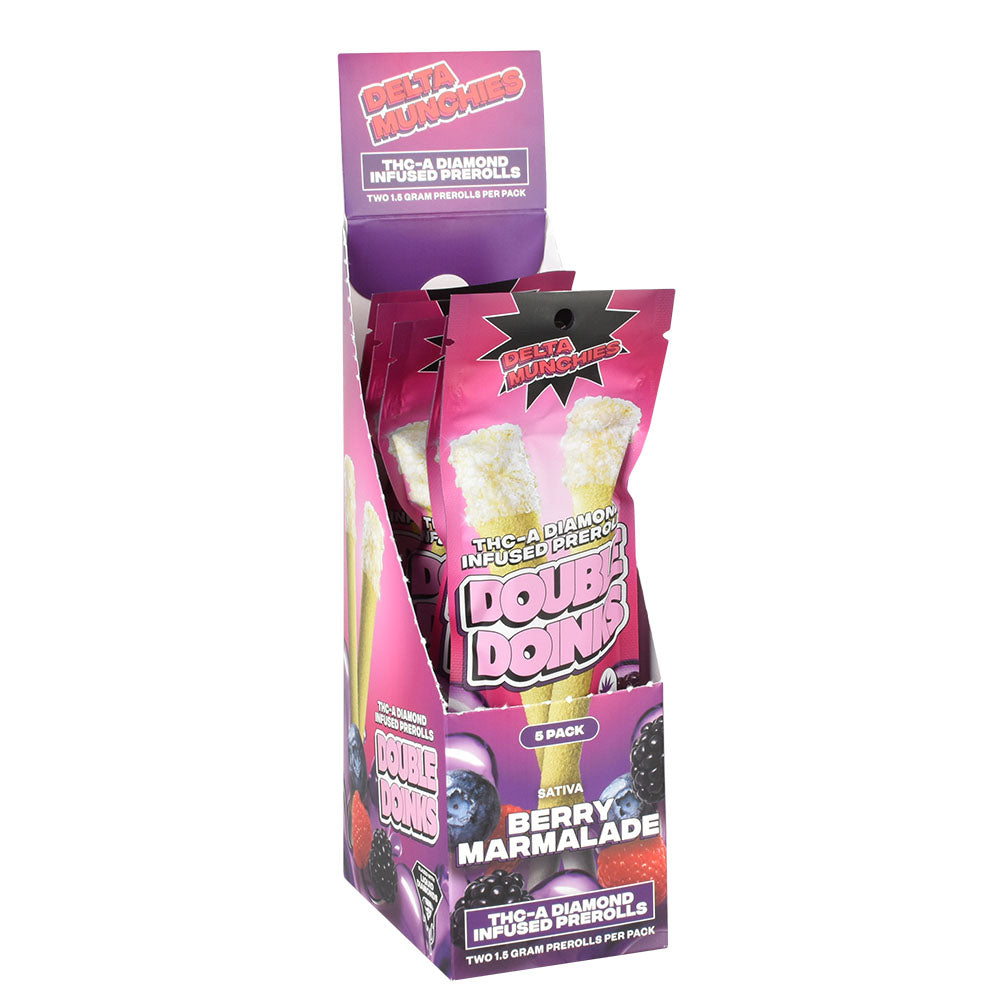 Delta Munchies Double Doink THC-A Pre-Roll | 2pk | 5pc Display - Headshop.com