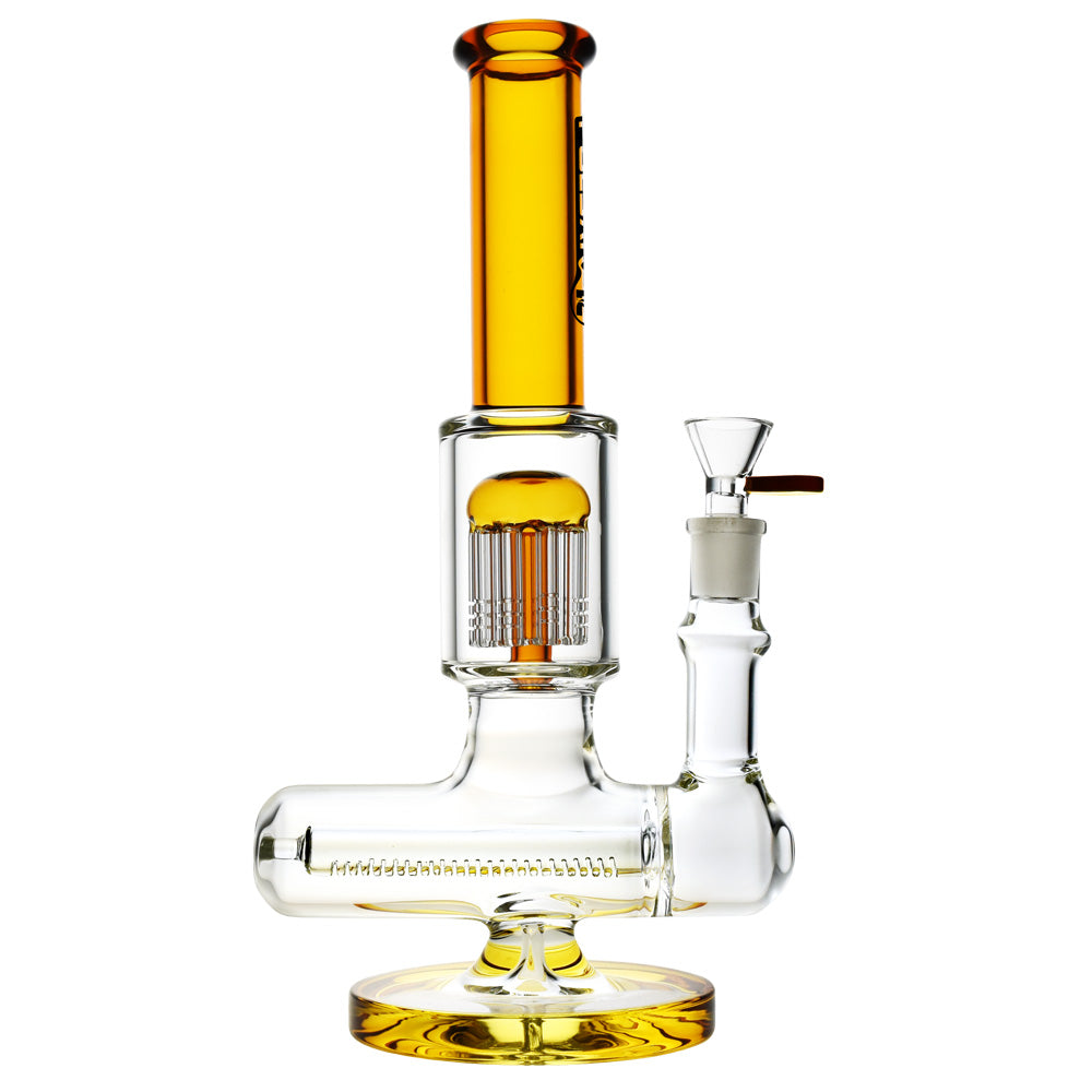 Pulsar Jellyfish Inline Perc Water Pipe- 11"/14mm F/Colors Vary - Headshop.com