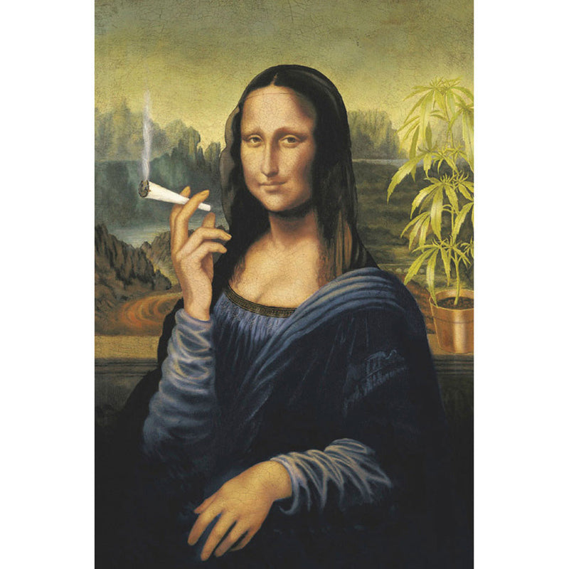 Mona Lisa Smoking Poster - Headshop.com