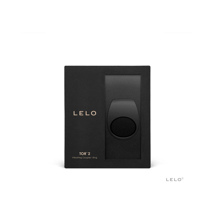 LELO TOR 2 Rechargeable Vibrating Cockring Black - Headshop.com