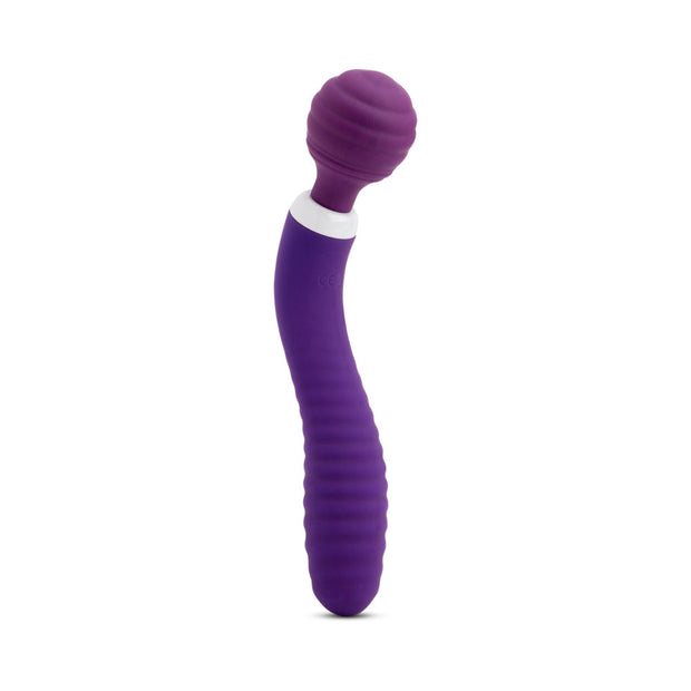 Nu Sensuelle Lolly Nubii Double-Ended Flexible Wand Purple - Headshop.com