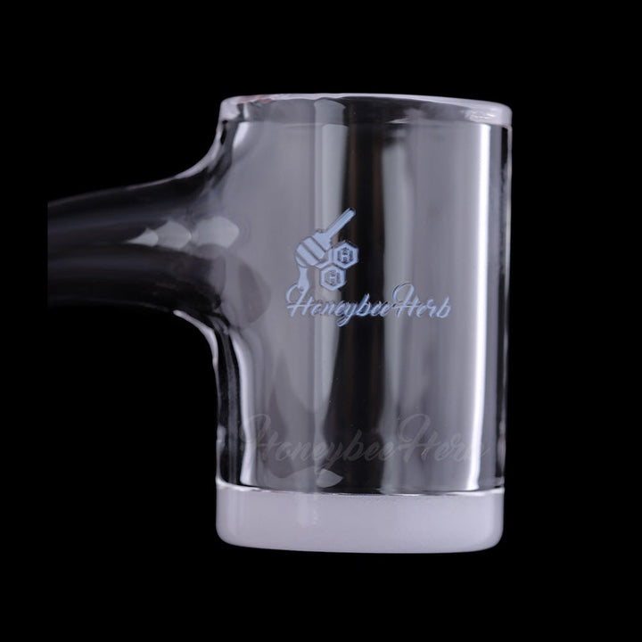 HONEY & MILK BEVEL QUARTZ BANGER- 90° DEGREE | BL - Headshop.com